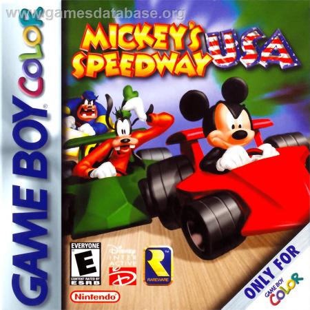 Cover Mickey's Speedway USA for Game Boy Color